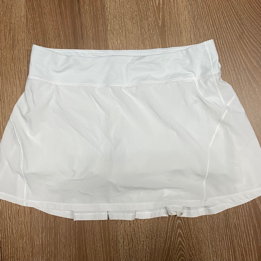 Lululemon Circuit Breaker Skirt II White  Size 10 T